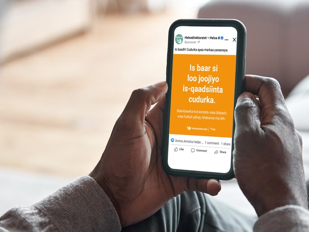 Illustrasjon Bruk av sosiale medier