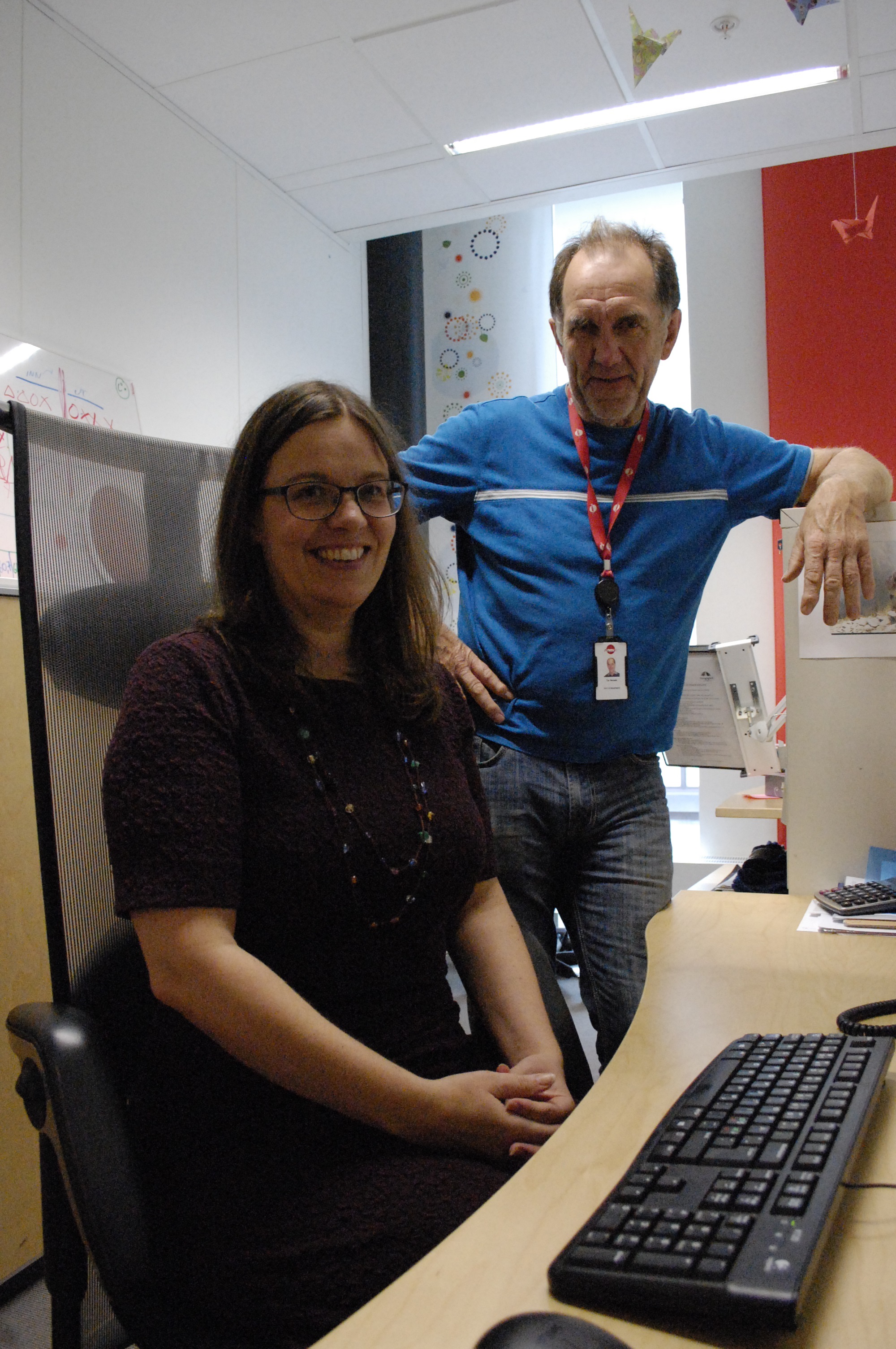 Ann-Mari Ladefoged og Tor Noraas, NAV Kristiansand