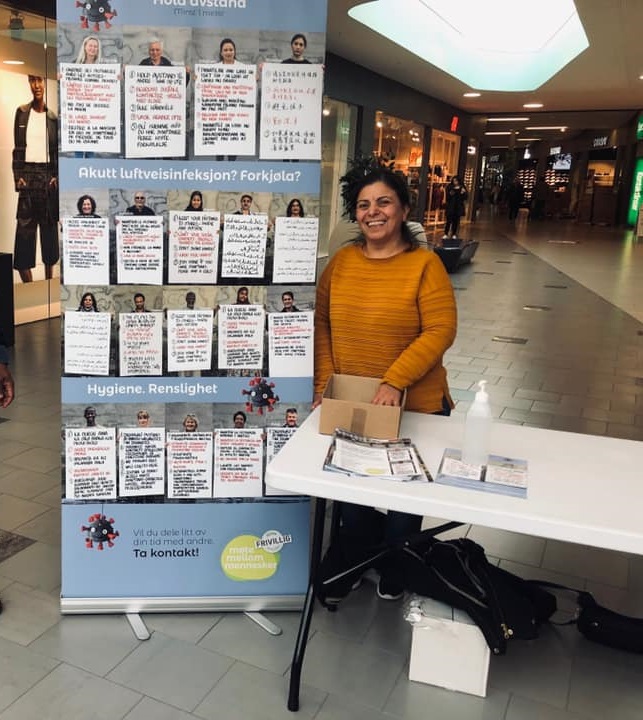 Bilde av en lokal smittevernambassadør