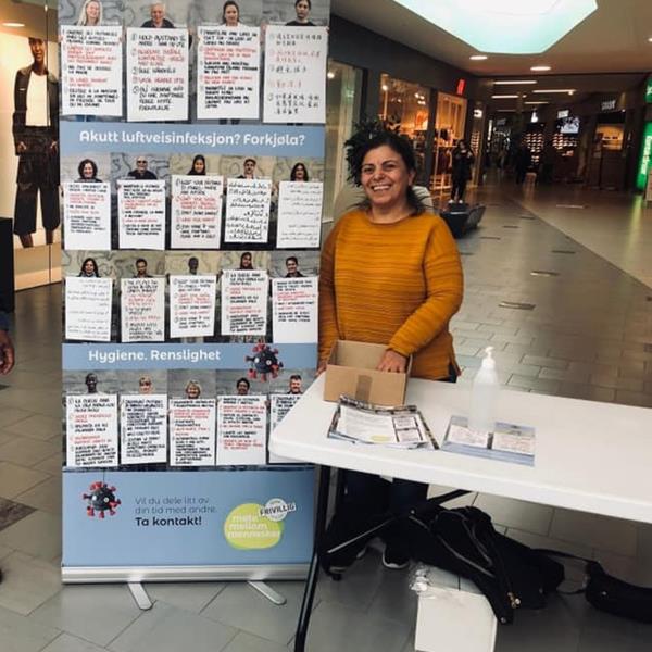 Bilde av en lokal smittevernambassadør